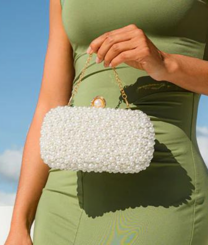 Clara Pearl Clutch