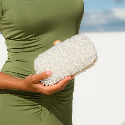 Clara Pearl Clutch